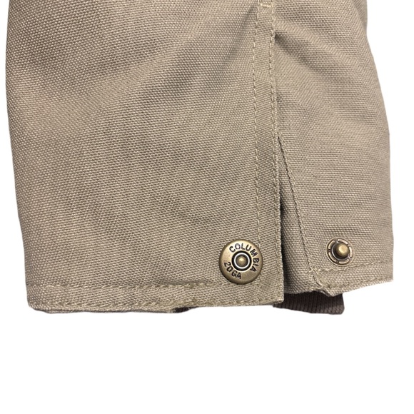 Columbia Roughtail work/hunting hooded jacket 2XL tall realtree camo Tan - Picture 8 of 9